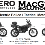 Zero Electric Off-Road Military and Police Motorcycles available from MacGyver Solutions on GSA.